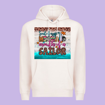 Soul Of A Mermaid Mouth Of A Sailor Premium Hoodie Designed By Jahusdesignshop