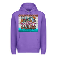 Purple soul of a mermaid mouth of a sailor Premium Hoodie - JahusDesignShop