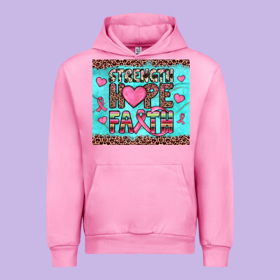 Strength Hope Faith Urban Hoodie Designed By Jahusdesignshop