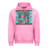 Fuchsia Pink strength hope faith Urban Hoodie - JahusDesignShop