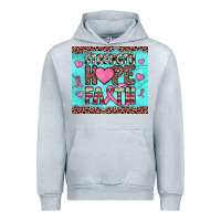 Heather Grey strength hope faith Urban Hoodie - JahusDesignShop