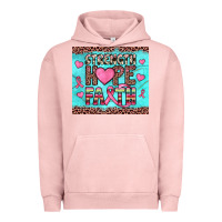 Pigment Salmon strength hope faith Urban Hoodie - JahusDesignShop