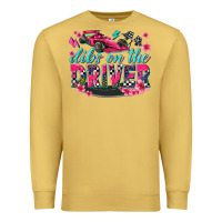 Antique Gold dibs on the driver Premium Sweatshirt - texasbilliewilder