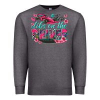 Charcoal Heather dibs on the driver Premium Sweatshirt - texasbilliewilder