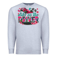 Heather Grey dibs on the driver Premium Sweatshirt - texasbilliewilder
