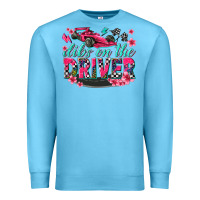 Ocean Blue dibs on the driver Premium Sweatshirt - texasbilliewilder
