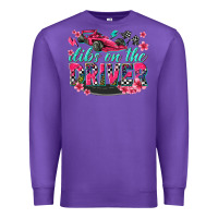 Purple dibs on the driver Premium Sweatshirt - texasbilliewilder