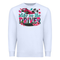 White dibs on the driver Premium Sweatshirt - texasbilliewilder