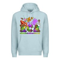 Blue Mist mardi gras rca resident care assistant Premium Hoodie - AdoDesignShop