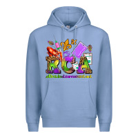Colony Blue mardi gras rca resident care assistant Premium Hoodie - AdoDesignShop
