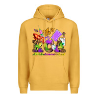 Mustard mardi gras rca resident care assistant Premium Hoodie - AdoDesignShop