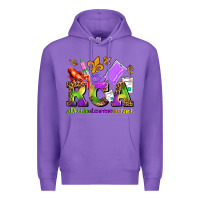 Purple mardi gras rca resident care assistant Premium Hoodie - AdoDesignShop