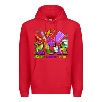 Red mardi gras rca resident care assistant Premium Hoodie - AdoDesignShop