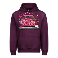 Mauve Wine breast cancer farm truck Urban Hoodie - Artiststas