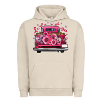 Pigment French Oak breast cancer farm truck Urban Hoodie - Artiststas