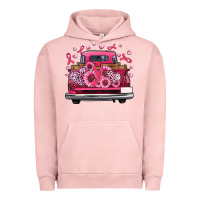 Pigment Salmon breast cancer farm truck Urban Hoodie - Artiststas