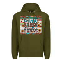 Army Green smart  sassy fierce Premium Hoodie - JahusDesignShop