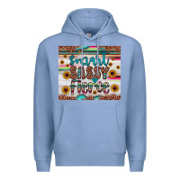 Colony Blue smart  sassy fierce Premium Hoodie - JahusDesignShop