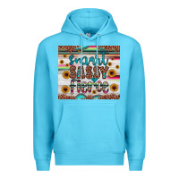 Ocean Blue smart  sassy fierce Premium Hoodie - JahusDesignShop