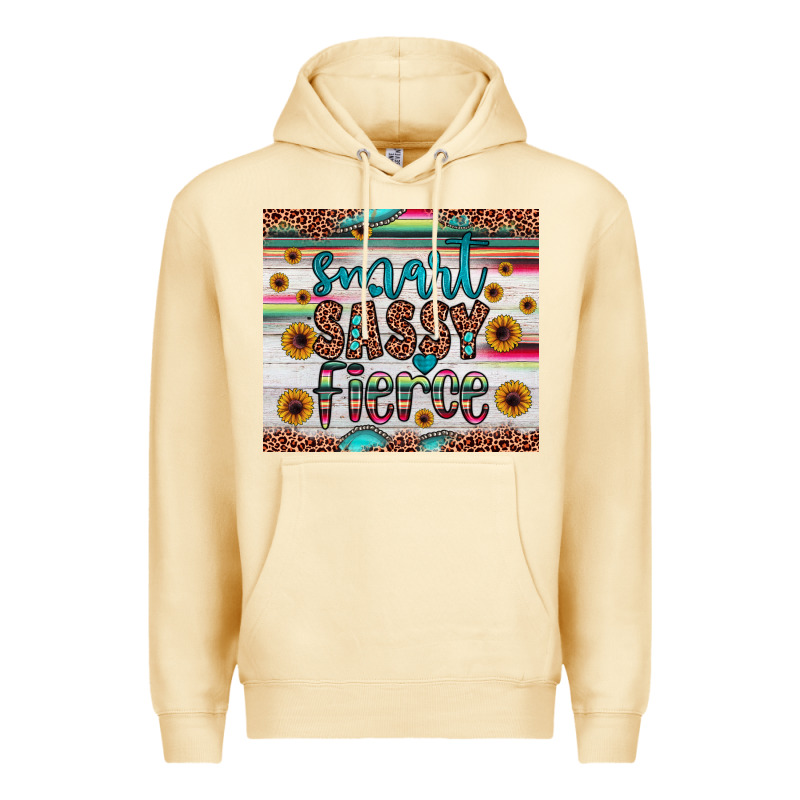Smart  Sassy Fierce Premium Hoodie by JahusDesignShop | Teevron