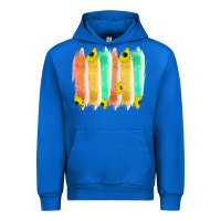 Cobalt Western Color Farm Life Brush Strokes Urban Hoodie - Bettercallsaul