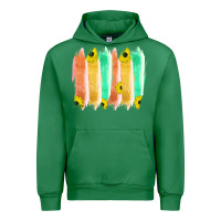 Emerald Western Color Farm Life Brush Strokes Urban Hoodie - Bettercallsaul