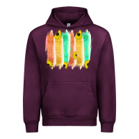 Mauve Wine Western Color Farm Life Brush Strokes Urban Hoodie - Bettercallsaul