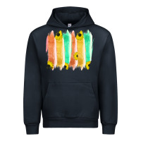 Navy Western Color Farm Life Brush Strokes Urban Hoodie - Bettercallsaul