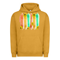 Pigment Peanut Butter Western Color Farm Life Brush Strokes Urban Hoodie - Bettercallsaul