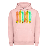 Pigment Salmon Western Color Farm Life Brush Strokes Urban Hoodie - Bettercallsaul