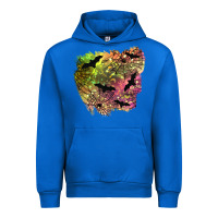 Cobalt bat halloween patch Urban Hoodie - BundleAndBundleShop