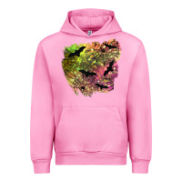 Fuchsia Pink bat halloween patch Urban Hoodie - BundleAndBundleShop