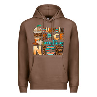Chestnut pumpkin spice everything nice Premium Hoodie - AdoDesignShop