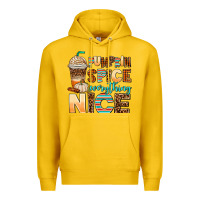 Lemon pumpkin spice everything nice Premium Hoodie - AdoDesignShop