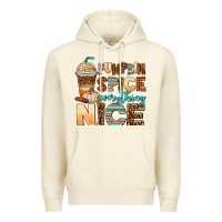 Sandshell pumpkin spice everything nice Premium Hoodie - AdoDesignShop