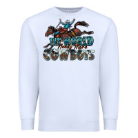 White the world needs more cowboys Premium Sweatshirt - Zillion Design Studio