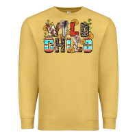 Antique Gold wild child Premium Sweatshirt - Zillion Design Studio