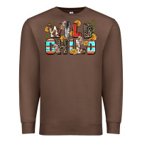 Chestnut wild child Premium Sweatshirt - Zillion Design Studio