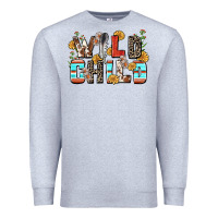 Heather Grey wild child Premium Sweatshirt - Zillion Design Studio