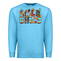 Ocean Blue wild child Premium Sweatshirt - Zillion Design Studio