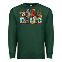 Sports Green wild child Premium Sweatshirt - Zillion Design Studio