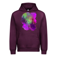 Mauve Wine castle halloween patch Urban Hoodie - BundleAndBundleShop