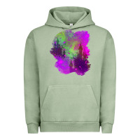 Pigment Oil Green castle halloween patch Urban Hoodie - BundleAndBundleShop