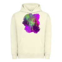 Pigment Pistachio castle halloween patch Urban Hoodie - BundleAndBundleShop