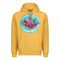 Ice Skate Christmas Ornament Premium Hoodie | Teevron