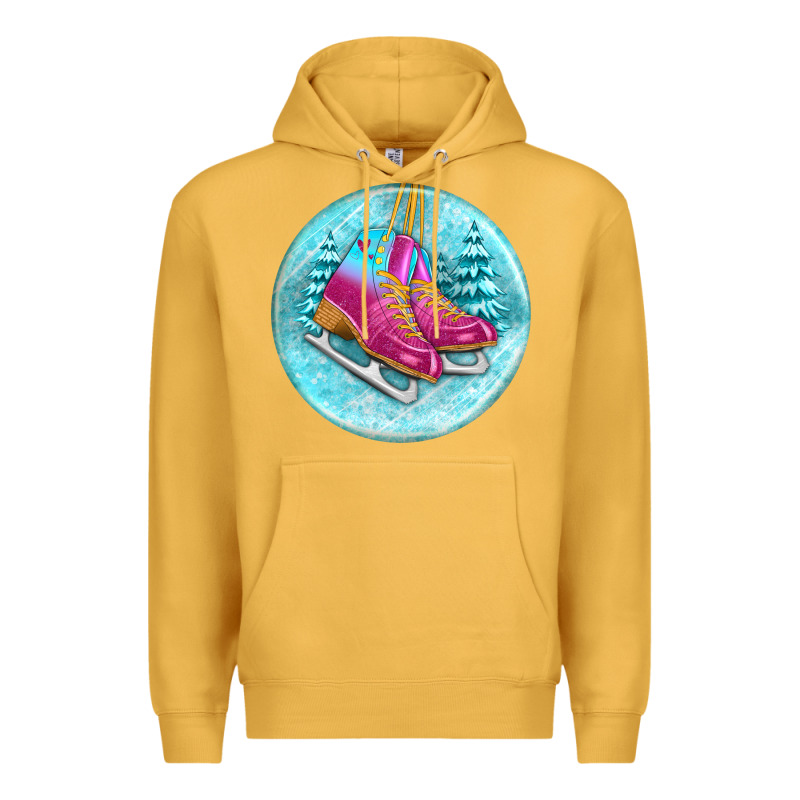 Ice Skate Christmas Ornament Premium Hoodie by BundleAndBundleShop | Teevron