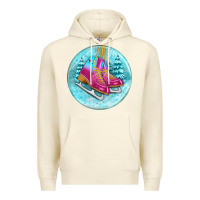 Sandshell ice skate christmas ornament Premium Hoodie - BundleAndBundleShop