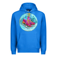 True Royal ice skate christmas ornament Premium Hoodie - BundleAndBundleShop