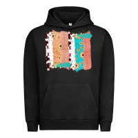 Pigment Black Western Cowhide Sunflower Jute Glitter Farm Life Brush Stroke Urban Hoodie - Bettercallsaul