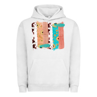 Pigment Lunar Rock Western Cowhide Sunflower Jute Glitter Farm Life Brush Stroke Urban Hoodie - Bettercallsaul